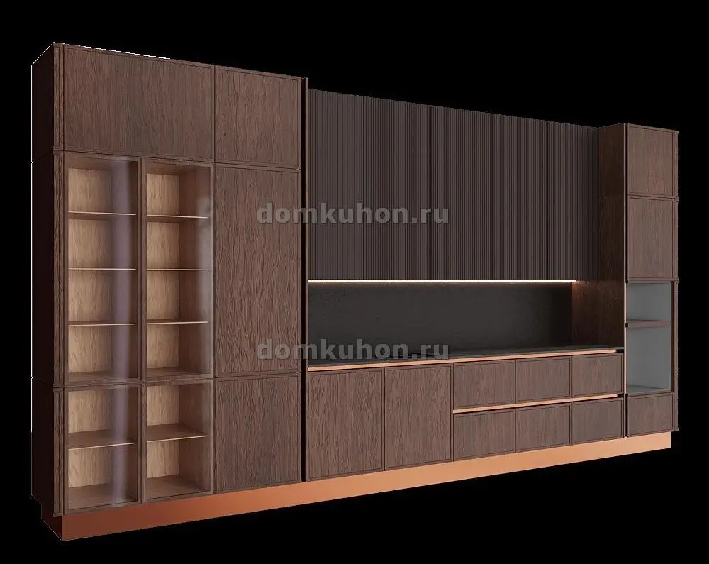 Кухня п образная - Лилия 2